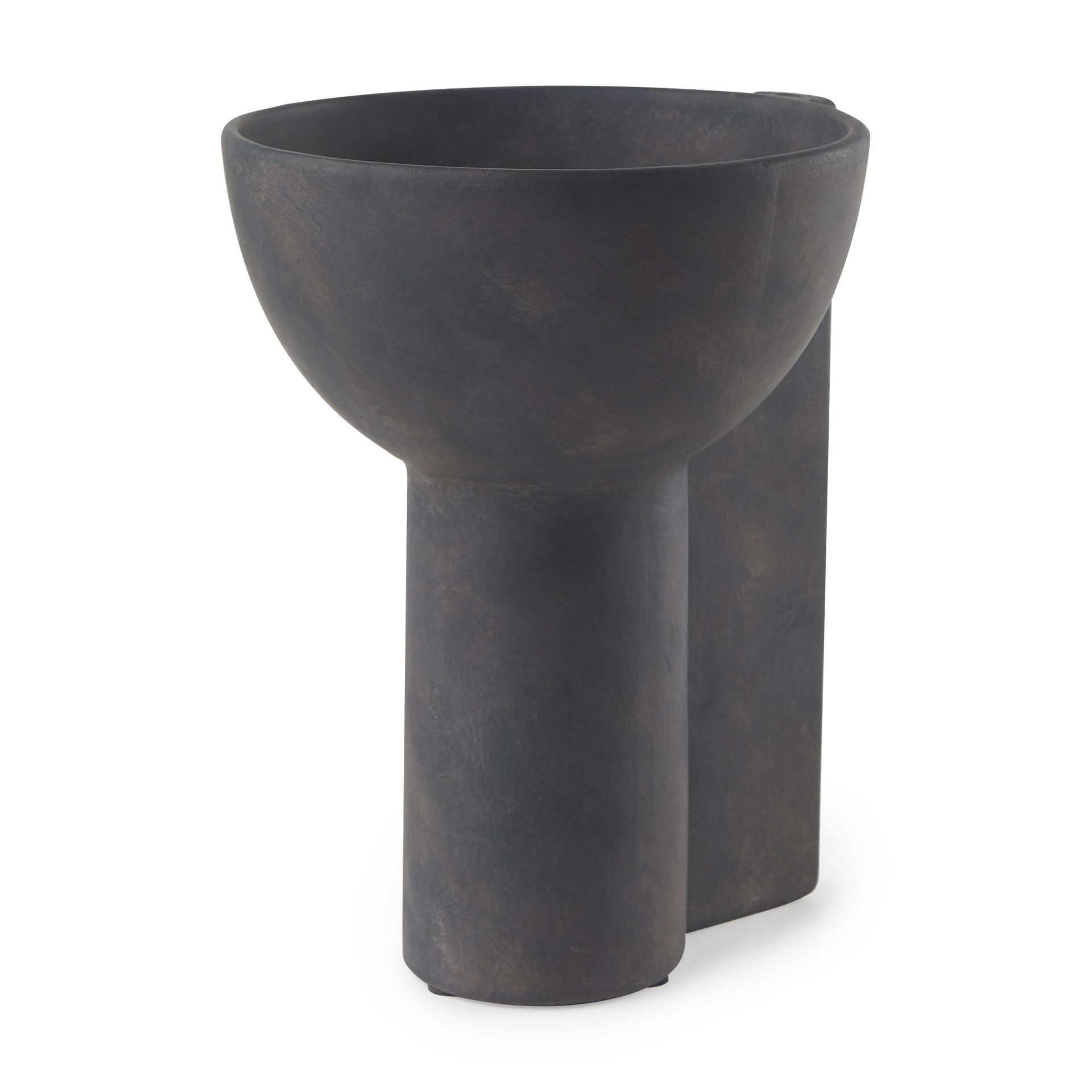 Sariah   Black Ceramic Vase large image 