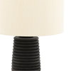 Khan Table Lamp Black, by Dovetail, 18" width x 30.8" height x 18" diameter x 18" depth thumbnail 2