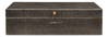 Gatsburg  Shagreen Box  Ant.Grey S/2, by Sarreid, 6" length x 1' width x 3" height thumbnail 2