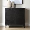 Beswick Black 2 Door Cabinet, Furniture by Uttermost, 31.5" width x 31.87" height x 14.87" depth thumbnail 2