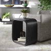Compton Rattan Side Table, Side & End Table by Uttermost, 23.5" width x 25" height x 13.5" depth thumbnail 4