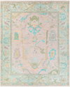 Ushak Handmade Rug, by Surya, 1'6" length x 1'6" width thumbnail