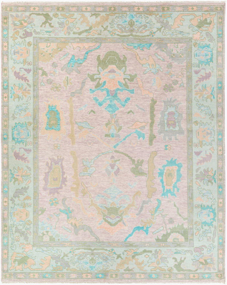 Ushak Handmade Rug, by Surya, 3' length x 2' width