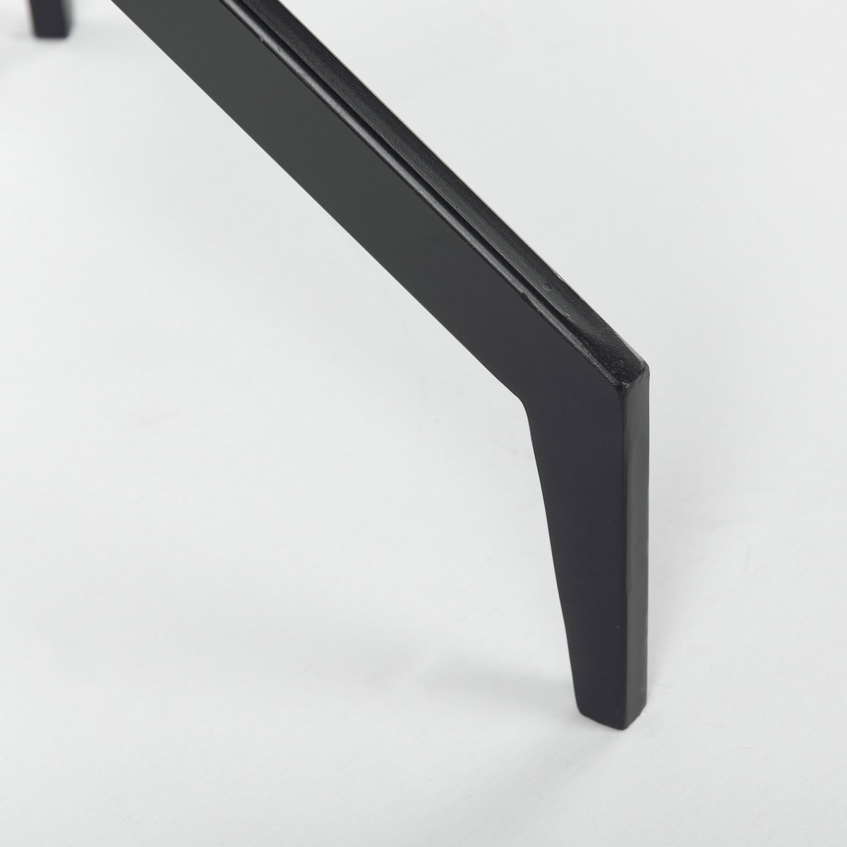 Serre Marble Top 3 Prong Black Metal Base End Table, Side & End Table by Mercana, 20" length x 22.5" width x 20" height View 8