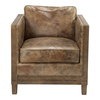 Darlington Club Chair Light Brown, Accent Chair by Moe's Home, 28" width x 31.5" height x 31" depth thumbnail 1