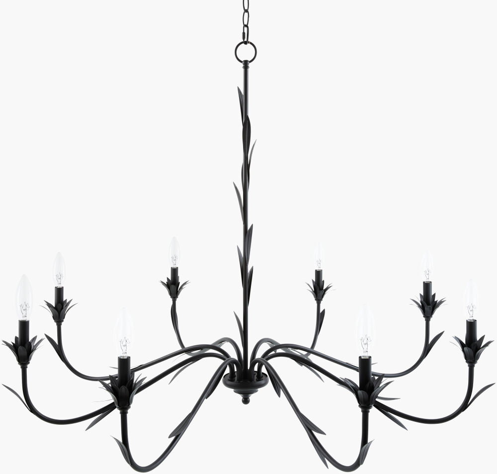 Lustre Chandelier, by Surya, 45" length x 45" width x 33" height
