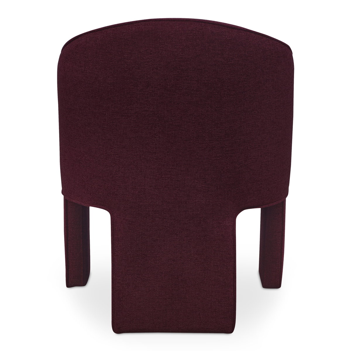 Clara Dining Chair Plum, by Moe's Home, 24.75" width x 32.25" height x 26" depth View 4