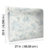 Coastal Map Blue & Grey Peel & Stick Wallpaper, by York Wall, 20' length x 2'3" width x 0.02" depth thumbnail 8