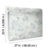 Coastal Map Blue & Grey Peel & Stick Wallpaper thumbnail 4
