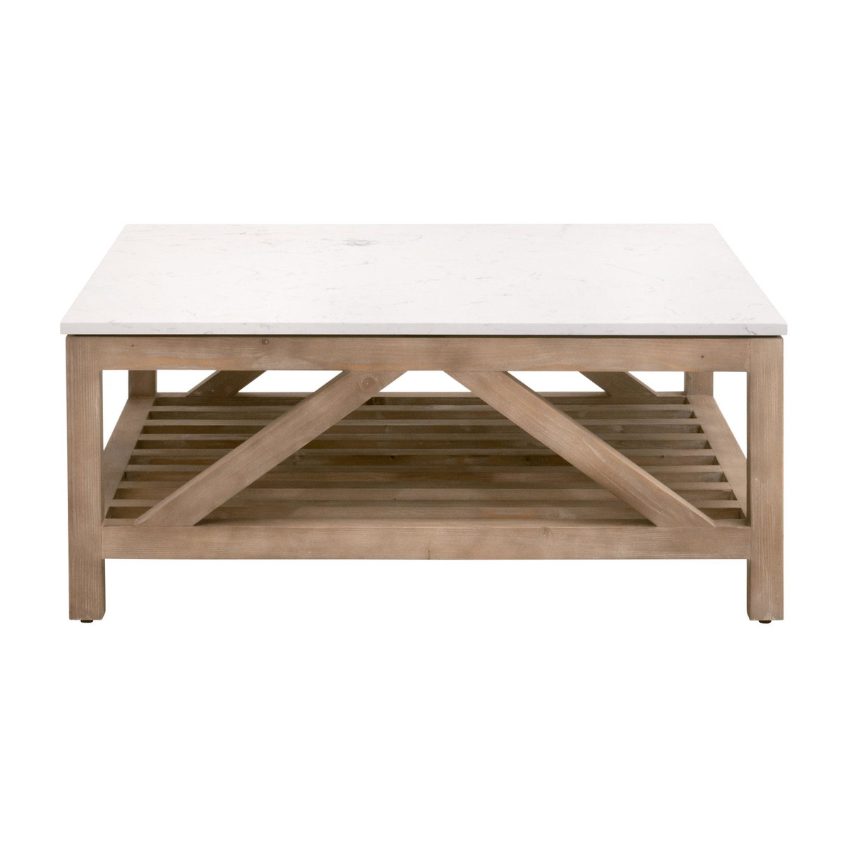 Spruce Square Coffee Table, by Essentials for Living, 42" width x 17.5" height x 42" depth View 2