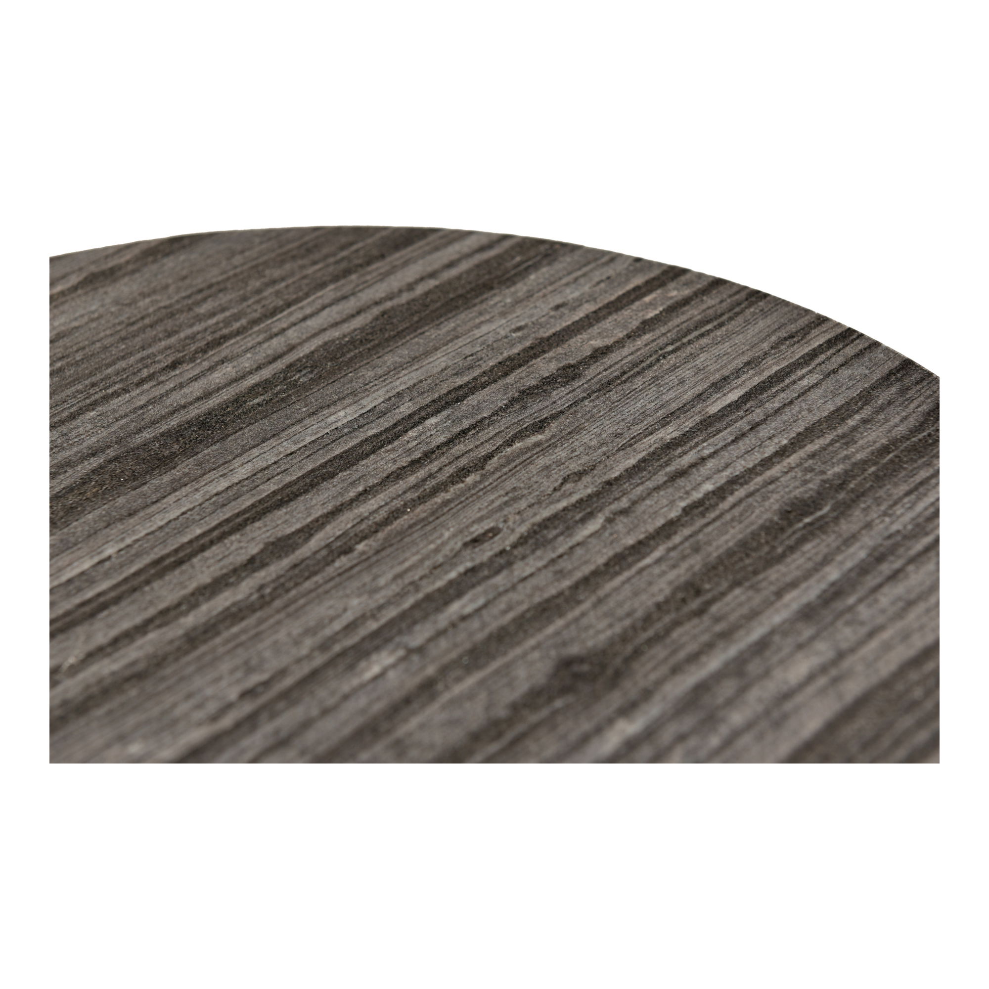 Dusk Accent Table Black, Side & End Table by Moe's Home, 12" width x 20.5" height x 12" depth View 3