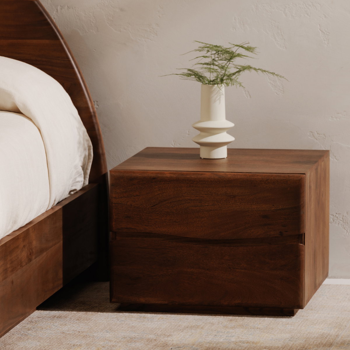 Watson Nightstand Brown, by Moe's Home, 22" width x 16" height x 21" depth View 10
