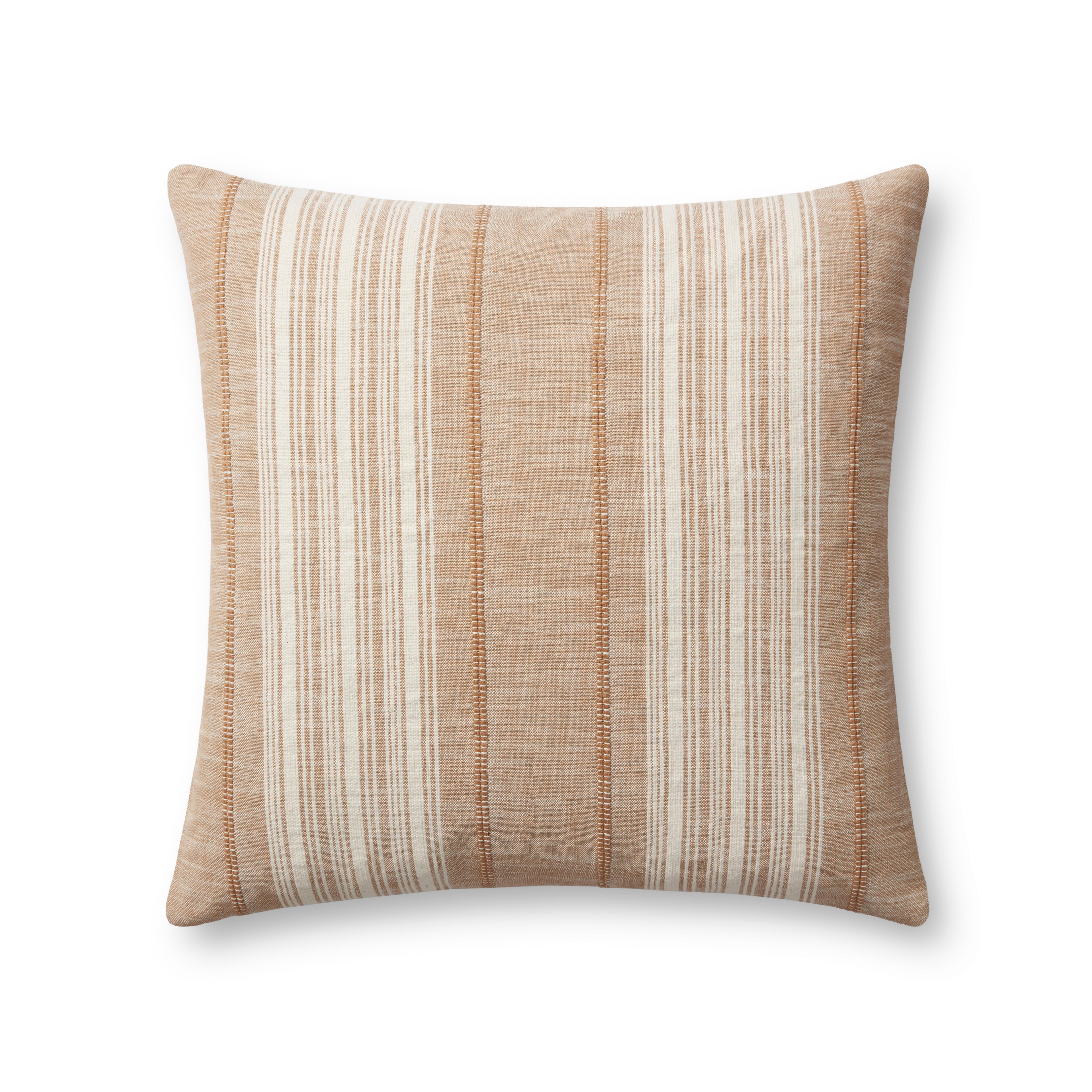 Magnolia Home by Joanna Gaines x Loloi Casey Pillow, Decorative Pillow, 22" length x 22" width