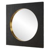 Ember Black Square Mirror, by Uttermost, 3'6" width x 3'6" height x 2" depth thumbnail 5