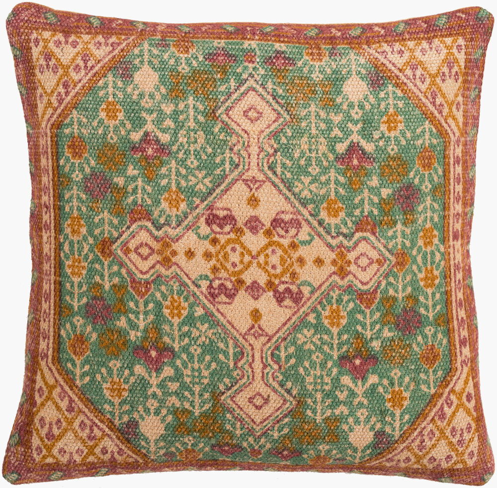 Shadi Accent Pillow Poly, Decorative Pillow by Surya, 18" length x 18" width