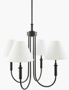 Montclaire Chandelier, by Surya, 29" length x 29" width x 24" height thumbnail