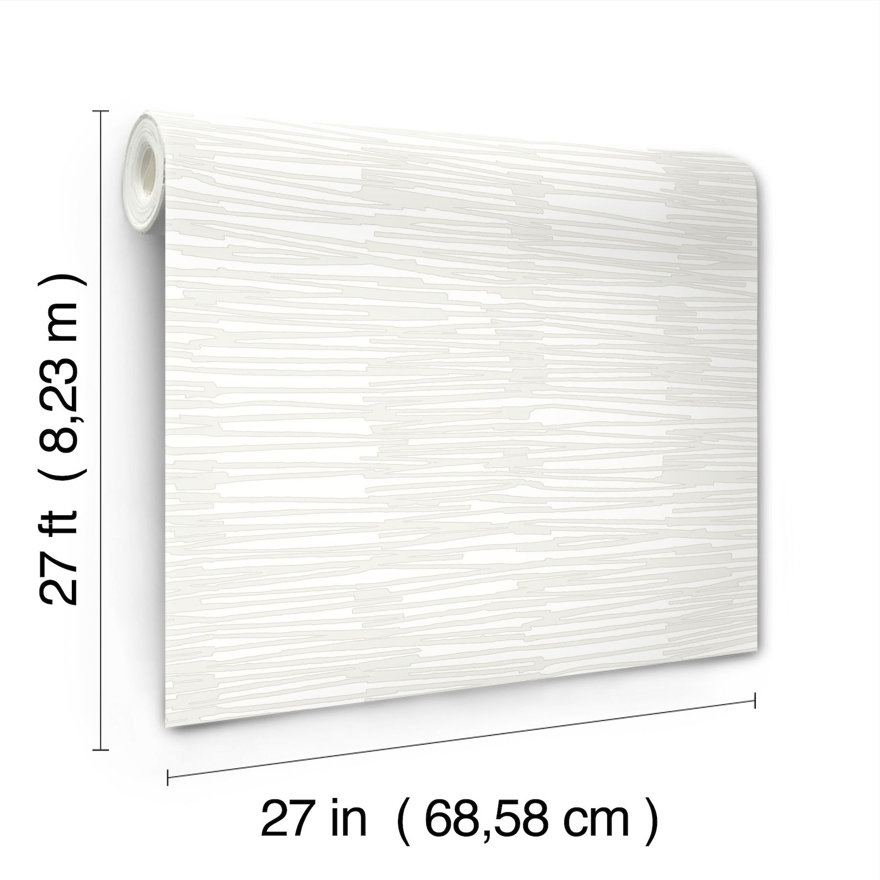 Water Reed Thatch Ivory & Glint Wallpaper Water Reed Thatch Ivory & Glint Wallpaper large image