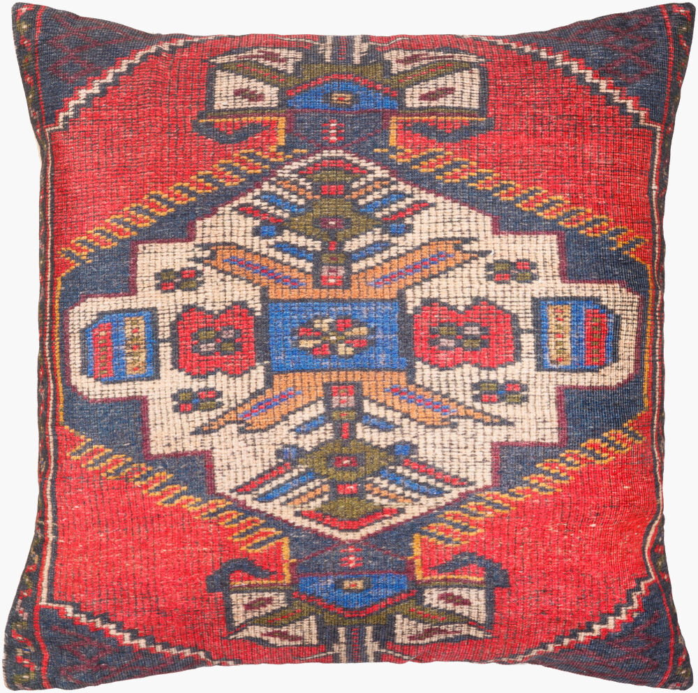 Javed Lumbar Pillow Down, Decorative Pillow by Surya, 14" length x 22" width