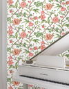 Courtyard Botanical Rose Wallpaper thumbnail 2