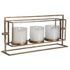 Wenman Gold Triple Candleholder thumbnail 2