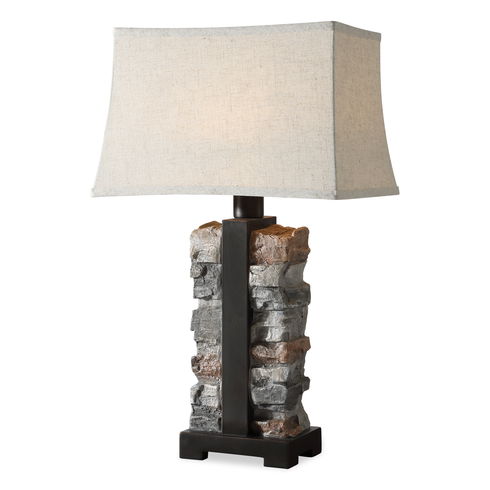 Kodiak Stacked Stone Lamp