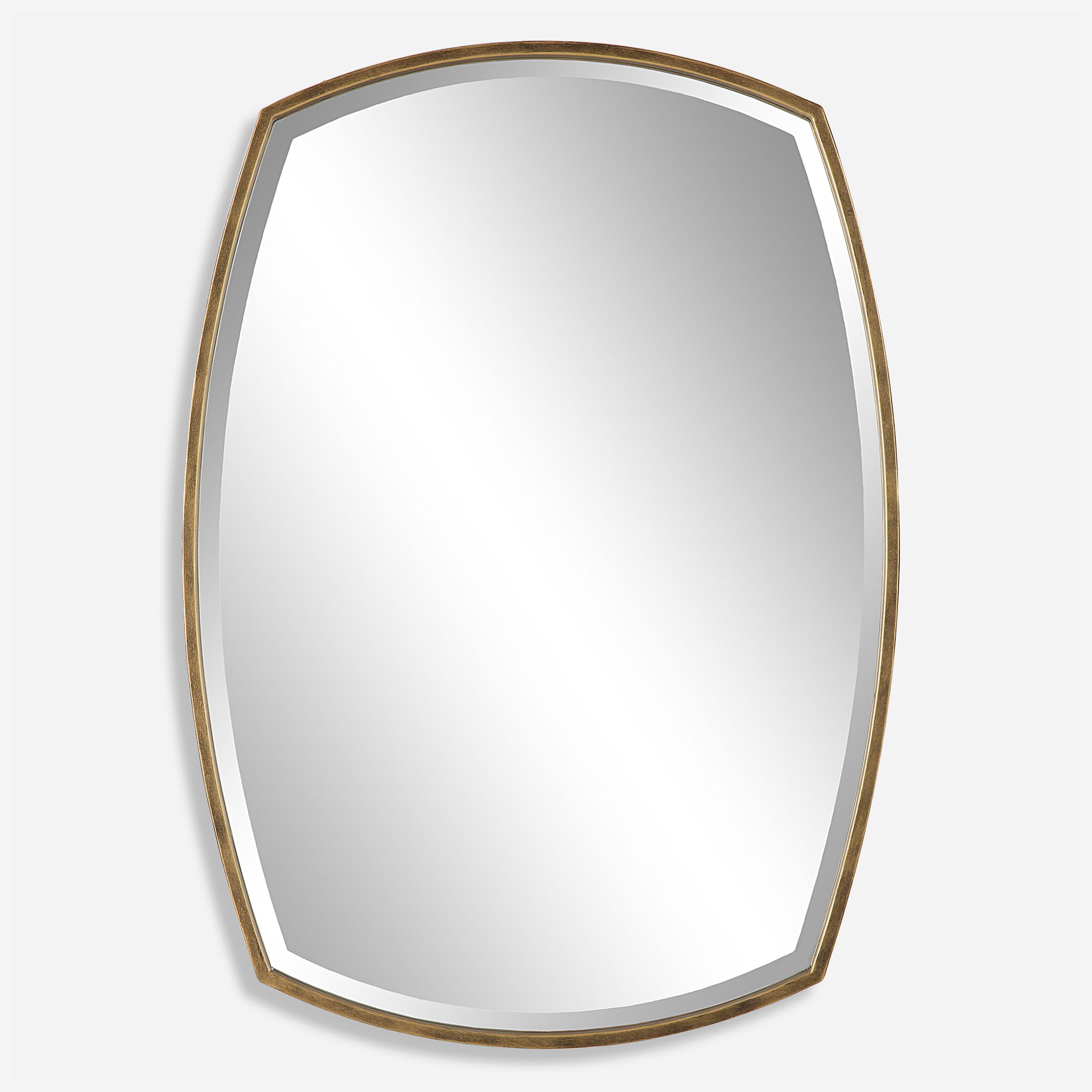 Varenna Aged Gold Vanity Mirror large image 