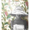 Fiji Garden White & Teal Wallpaper thumbnail 1