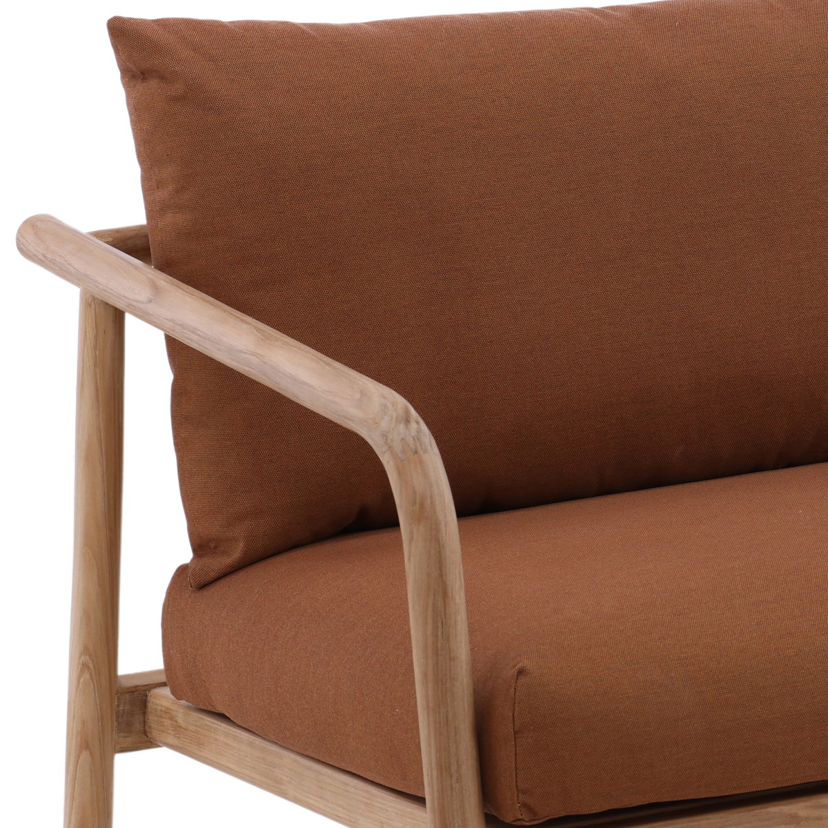 Aimee Outdoor Sofa Sienna, Sofas & Sectional by Dovetail, 64.96" width x 31.75" height x 33.27" depth View 5