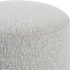 Avila Light Gray Ottoman, by Uttermost, 16" width x 18" height x 16" depth thumbnail 5