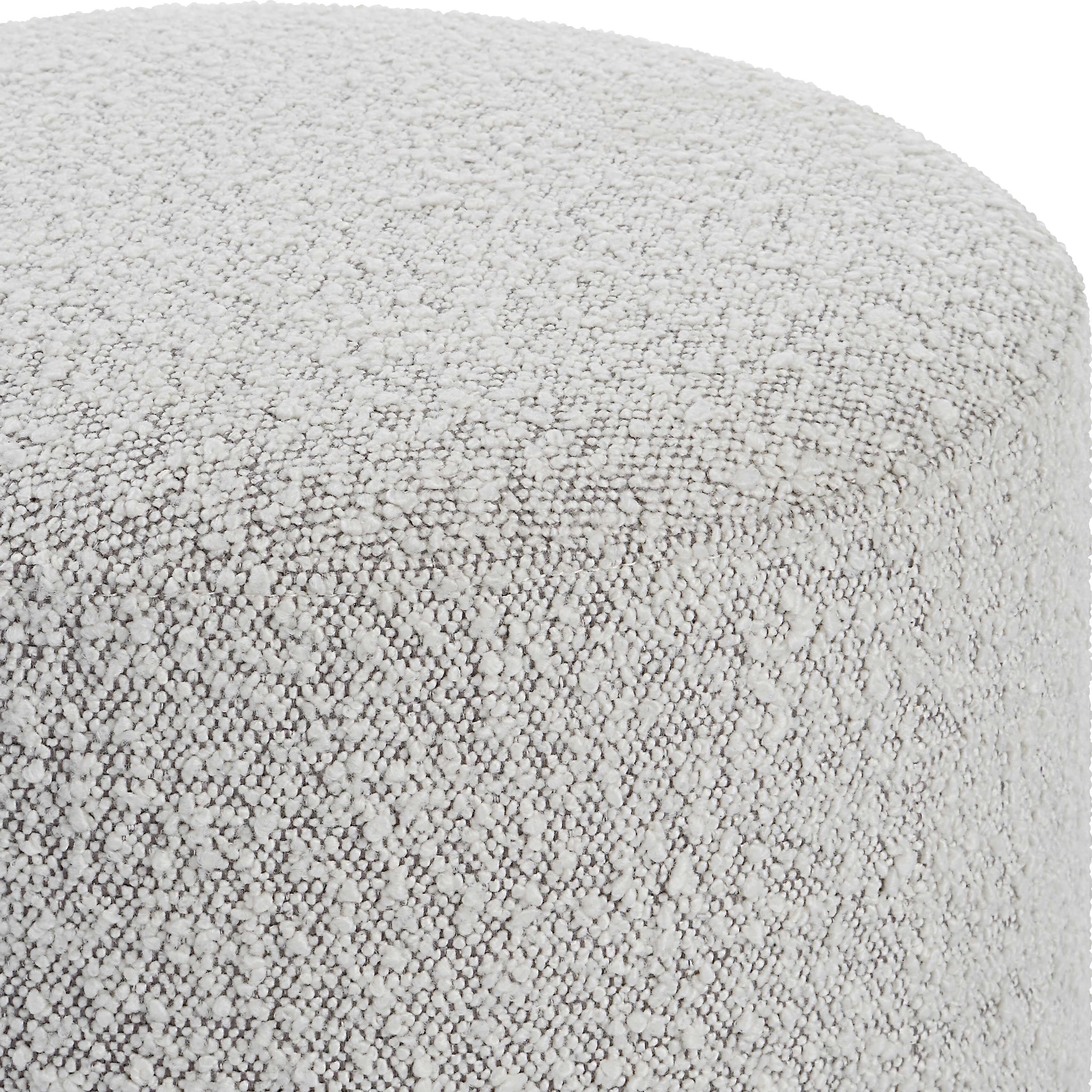 Avila Light Gray Ottoman Avila Light Gray Ottoman large image