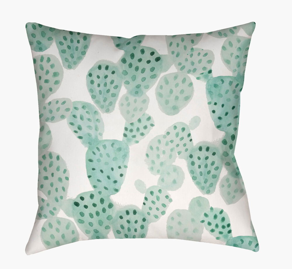 Prickly II Accent Pillow, Decorative Pillow by Surya, 18" length x 18" width