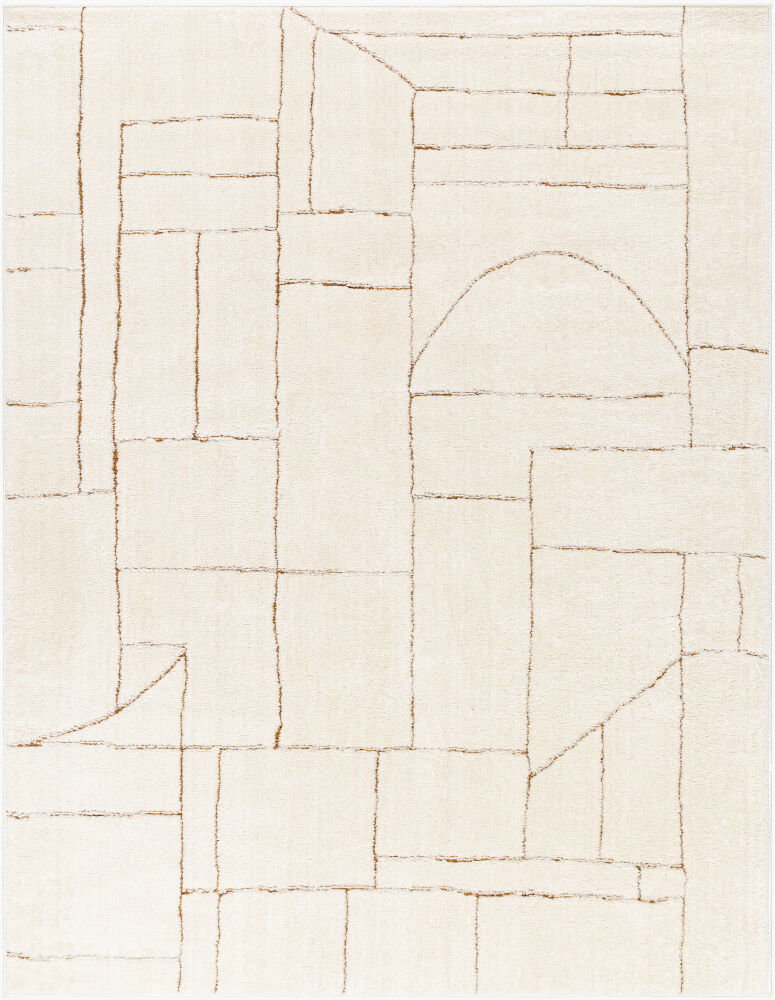 Freud Machine Woven Rug, by Surya, 10'0.08" length x 7'10.49" width