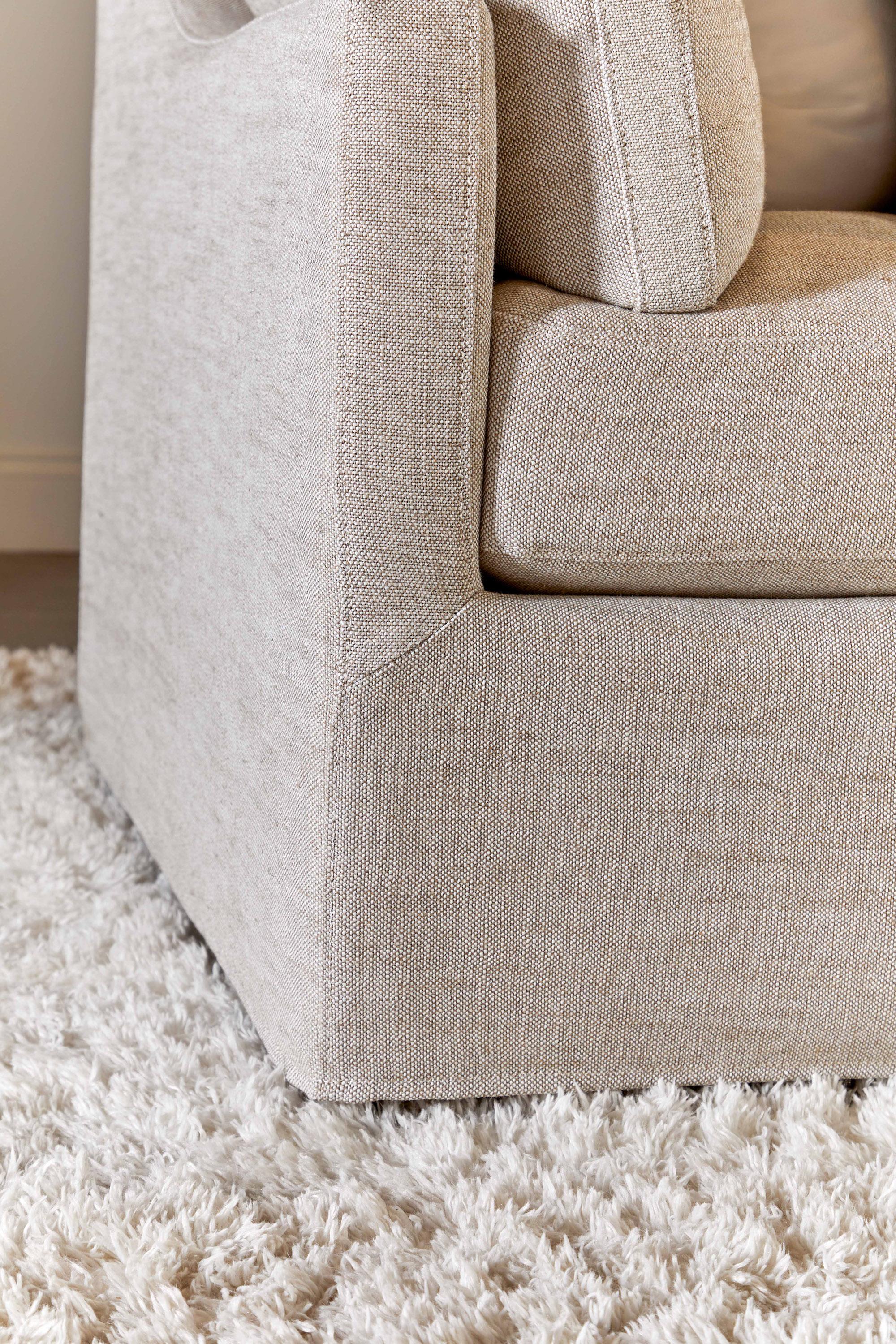 Lena 95' Slope Arm Slipcover Sofa Lena 95' Slope Arm Slipcover Sofa large image