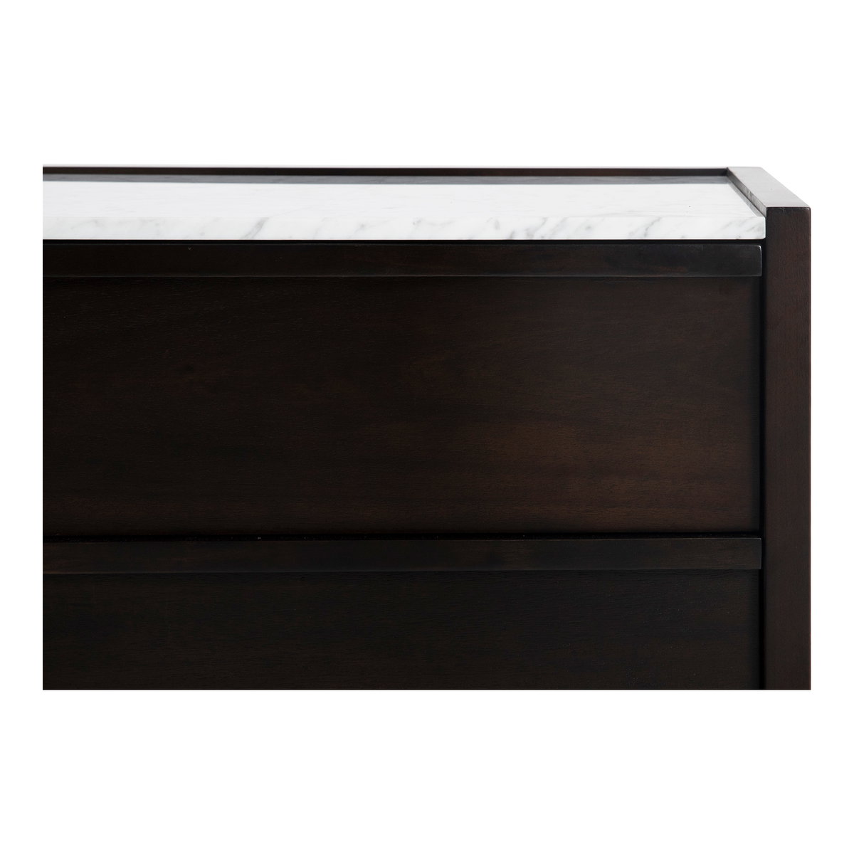 Ashcroft Nightstand Dark Grey, by Moe's Home, 26.5" width x 18" height x 19" depth View 6