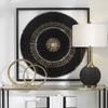 Sandara Black And Gold Shadow Box, Art by Uttermost, 39.37" width x 39.37" height x 2.5" depth thumbnail 2
