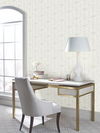 Fern Tile Light Grey Wallpaper, by York Wall, 27' length x 2'3" width x 0.02" depth thumbnail 3