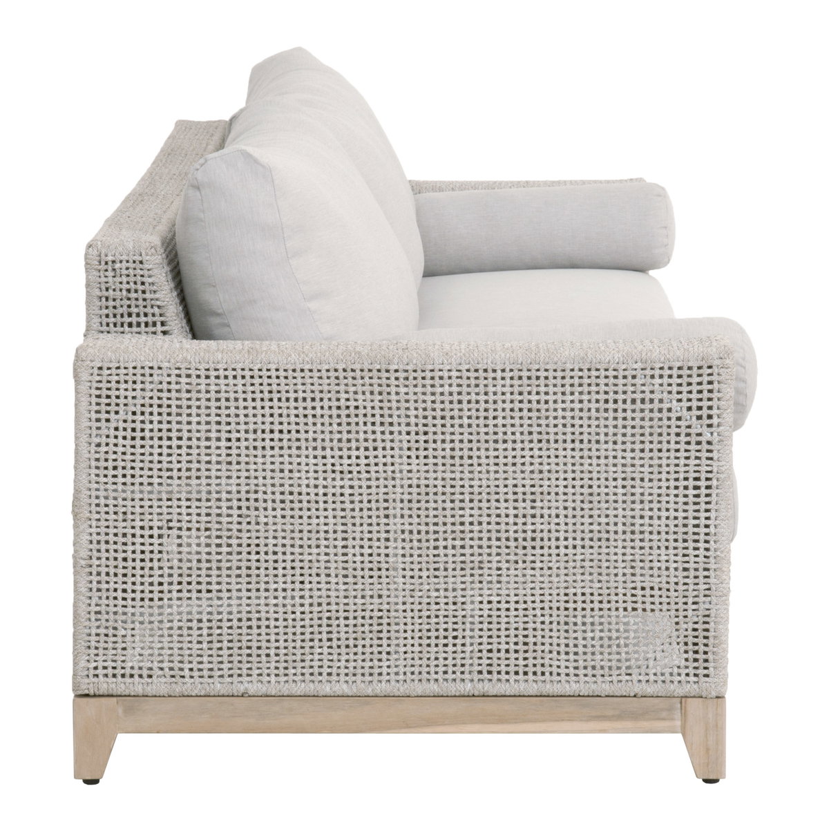 Tropez Outdoor 90' Sofa, Seating by Essentials for Living, 90" width x 28.75" height x 35" depth View 3