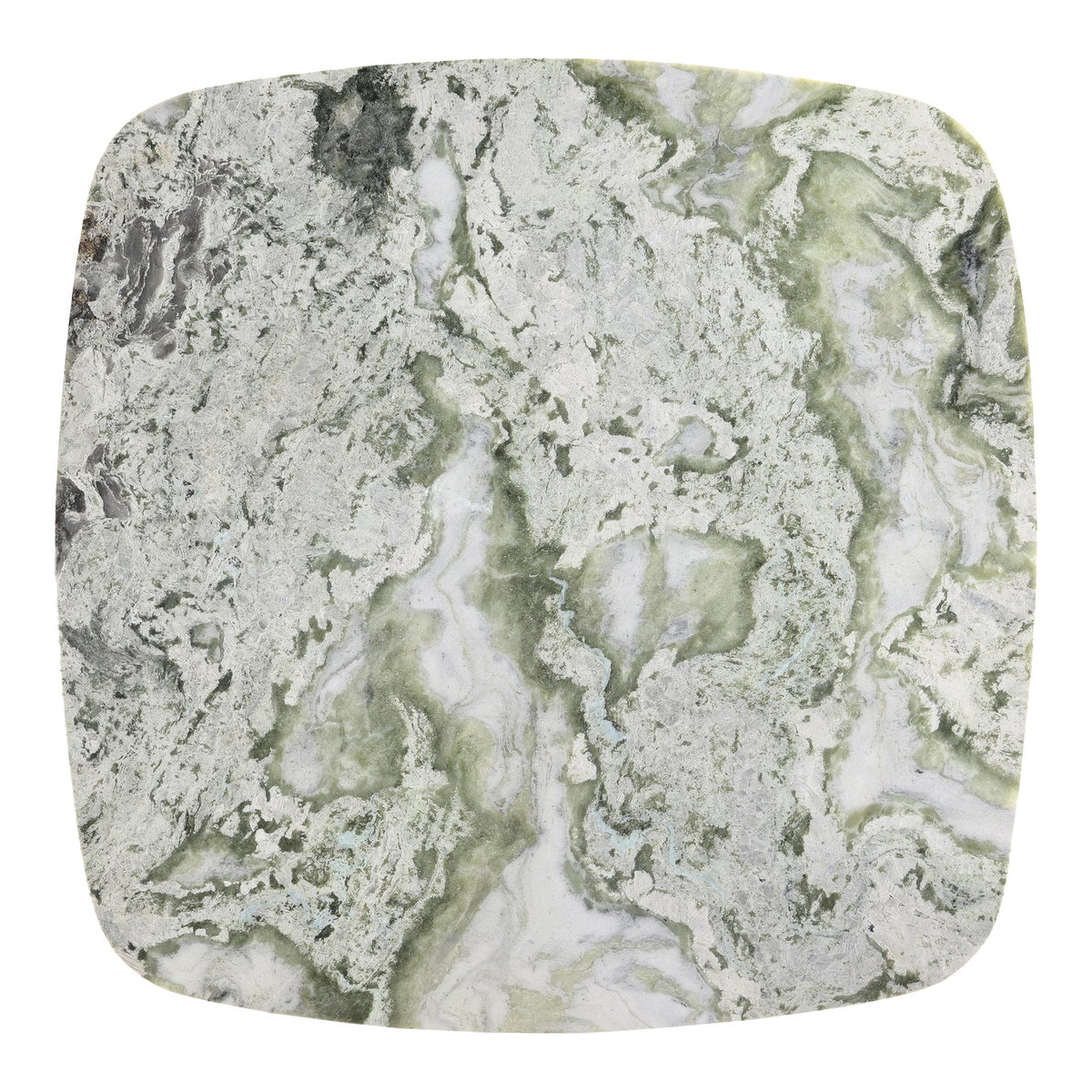 Celeste Cafe Table Green Onyx Marble, Coffee Table by Moe's Home, 36" width x 30" height x 36" depth View 9