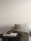Geo Block Weave Linen Wallpaper, by York Wall, 33' length x 1'8.9" width x 0.02" depth thumbnail 2