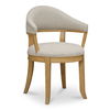 Carlos Dining Chair Taupe, by Moe's Home, 22.3" width x 33.9" height x 21.3" depth thumbnail 2