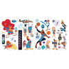 Space Jam Wall Decals, by York Wall, 1'4.8" length x 9" width x 1.32" depth thumbnail