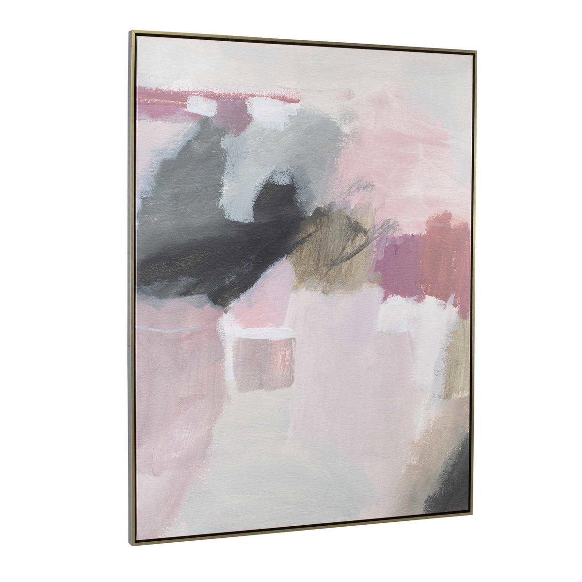 Process Framed Abstract Art, by Uttermost, 49.5" width x 65.5" height x 2" depth View 4