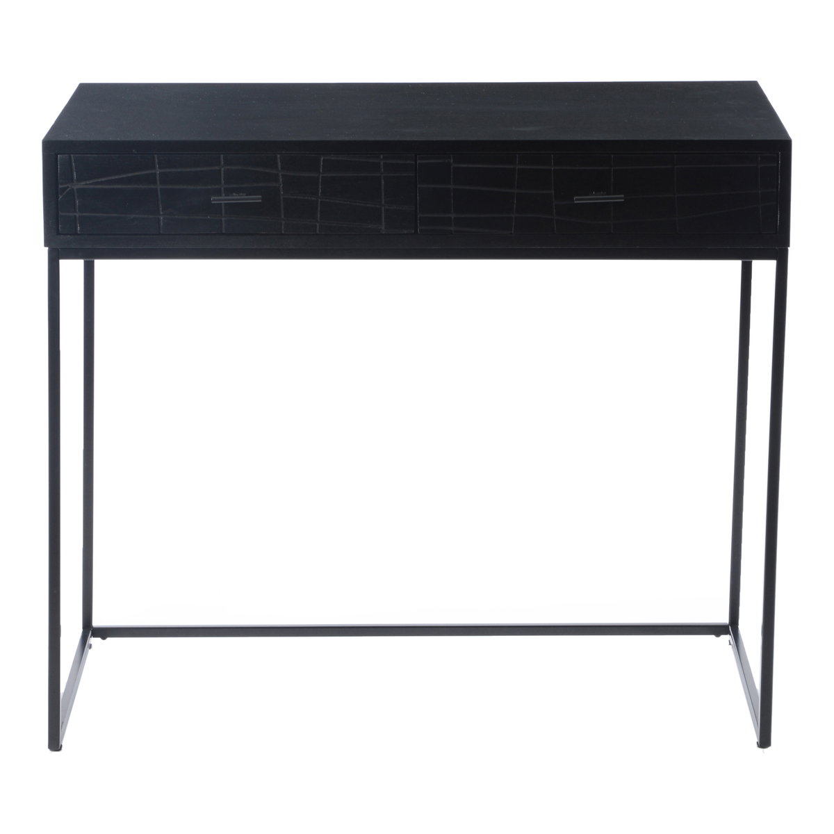 Atelier Desk Black, by Moe's Home, 35.5" width x 30" height x 20" depth View 1