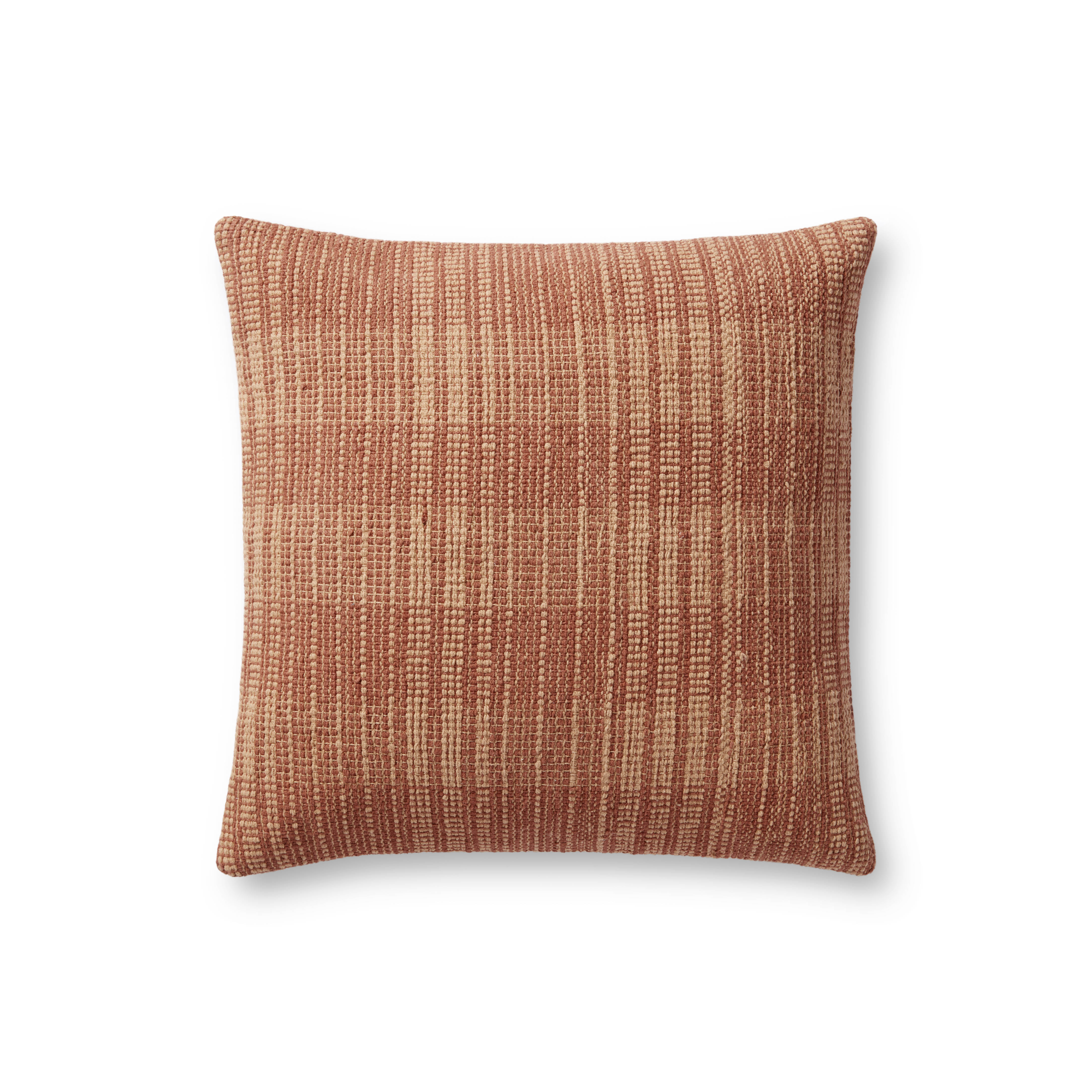 Magnolia Home by Joanna Gaines x Loloi Penelope Pillow, Decorative Pillow, 18" length x 18" width
