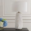 Vida White Table Lamp, by Uttermost, 19" width x 33" height x 19" depth thumbnail 4