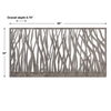 Amadahy Metal Wall Art, Sculptural Wall Art by Uttermost, 60" width x 30" height x 0.75" depth thumbnail 3