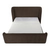 Sophia Queen Storage Bed Brown, by Moe's Home, 6'4" width x 4'7" height x 7'7" depth thumbnail 1