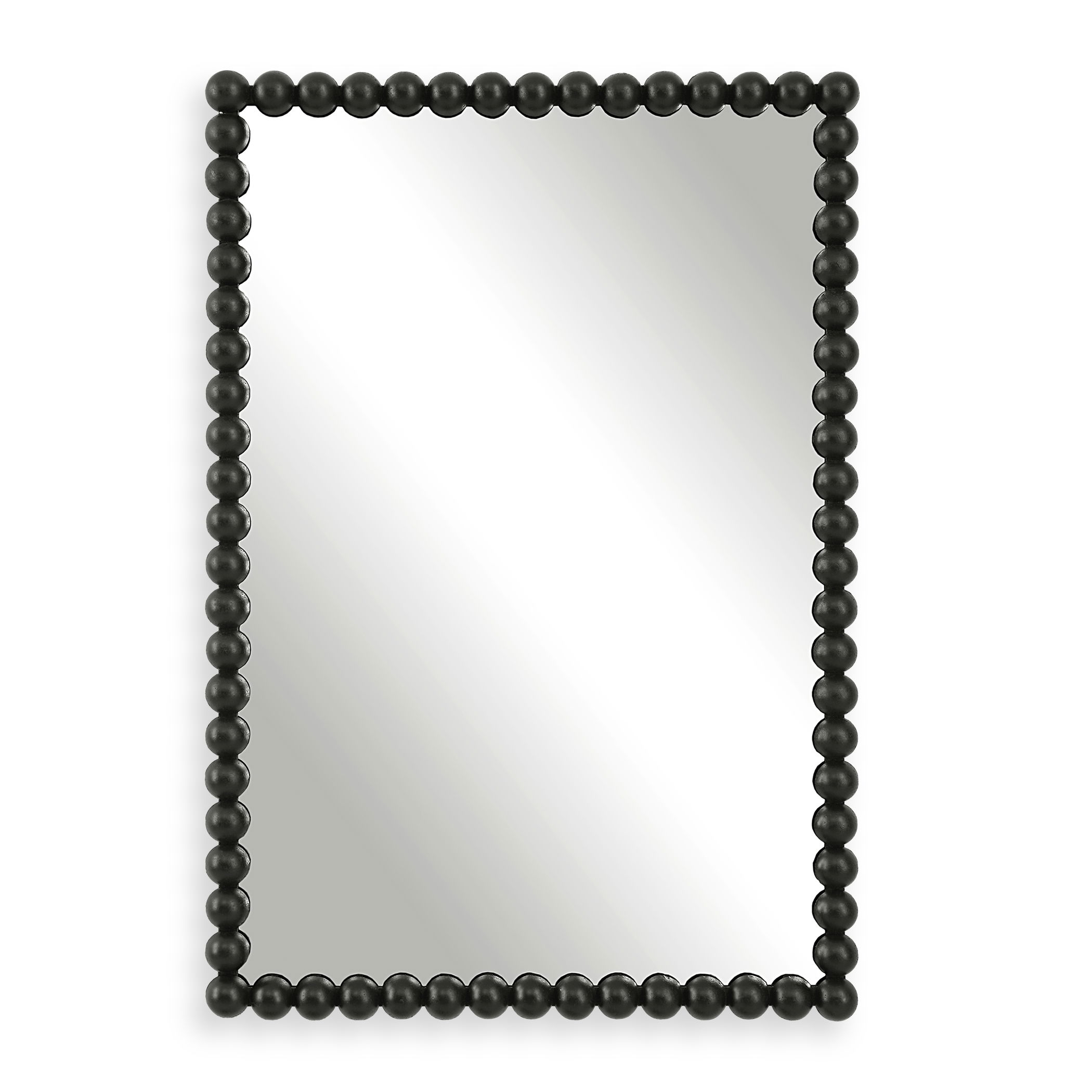 Serna Black Vanity Mirror large image 