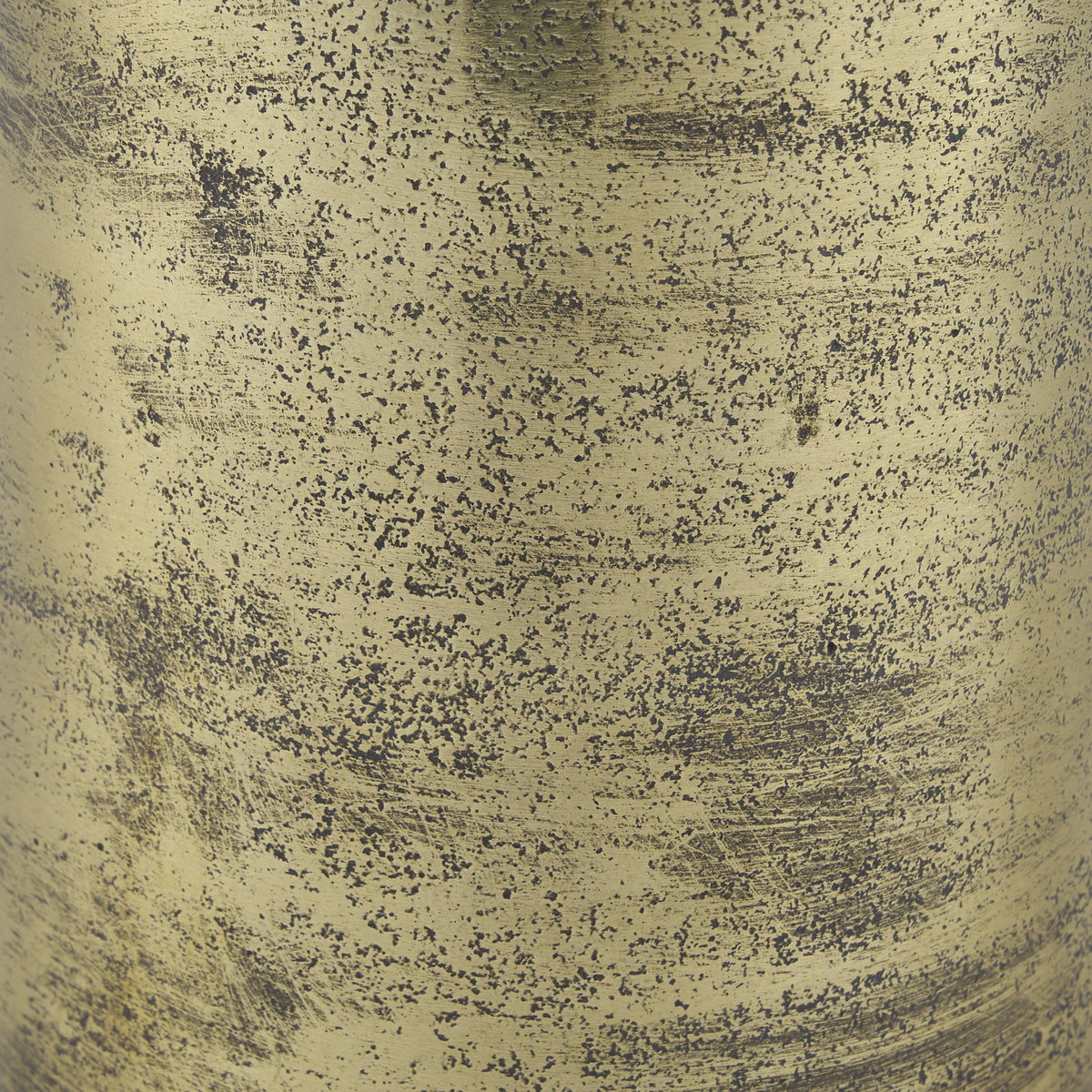 Quonset Tall Brass Finished Aluminum Metal Ornament, Decorative Object by Mercana, 5" length x 5" width x 10.25" height View 4