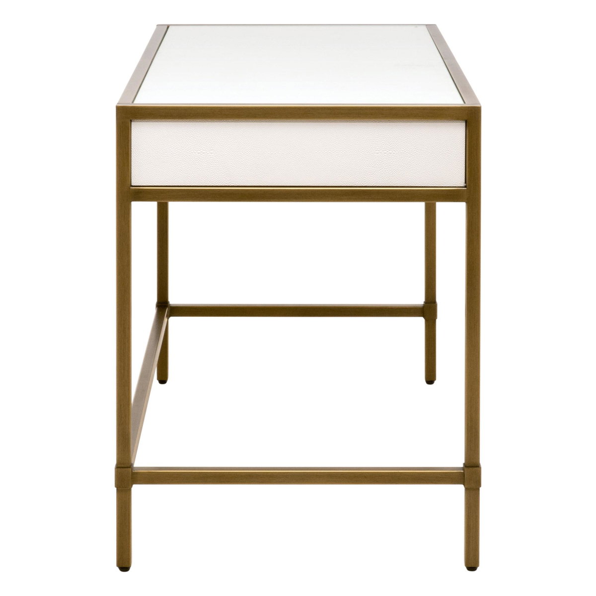 Strand Shagreen Desk, by Essentials for Living, 49" width x 31.5" height x 24" depth View 5